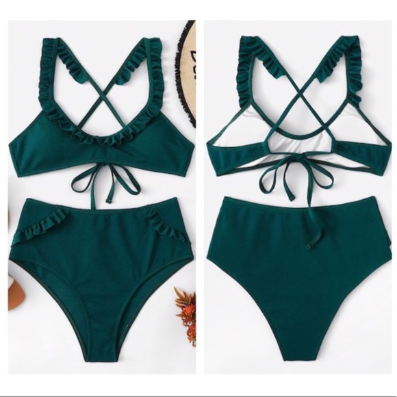 Paris&Pearle Other - Beach Calling High Waisted Bikini Set